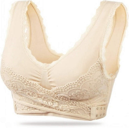 Buckle lace lift bra - WikiWii