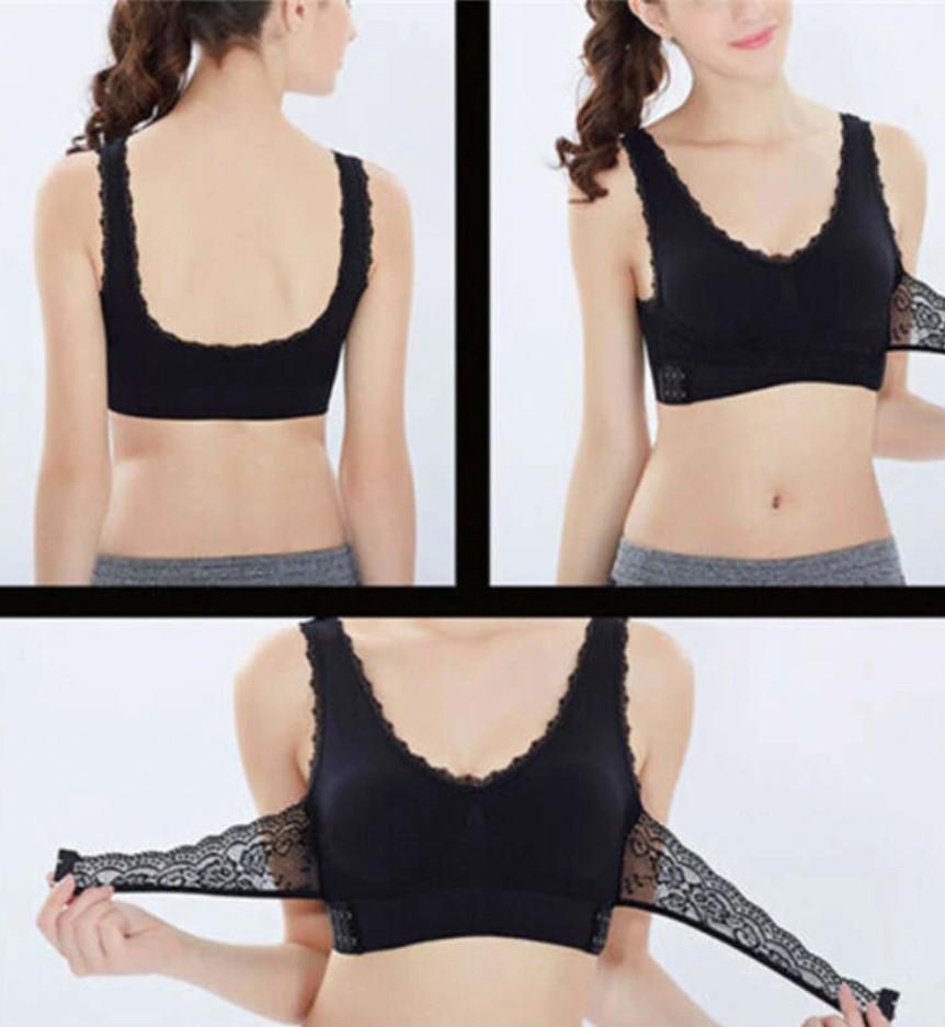 Buckle lace lift bra - WikiWii