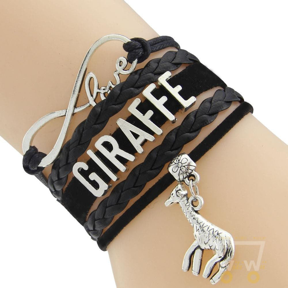 Braided Cord Giraffe Bracelets - WikiWii