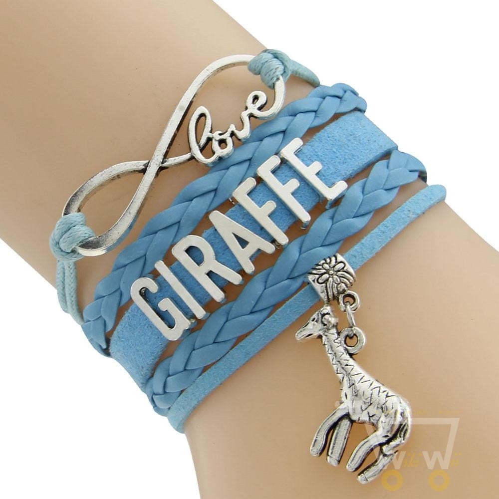 Braided Cord Giraffe Bracelets - WikiWii