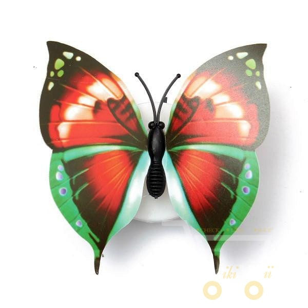 Butterfly LED Night Lights Wall Lamp ( 5 pieces ) - WikiWii