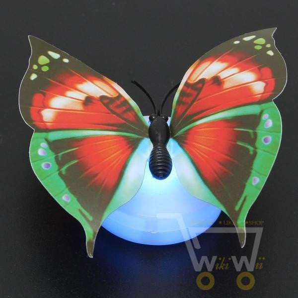 Butterfly LED Night Lights Wall Lamp ( 5 pieces ) - WikiWii