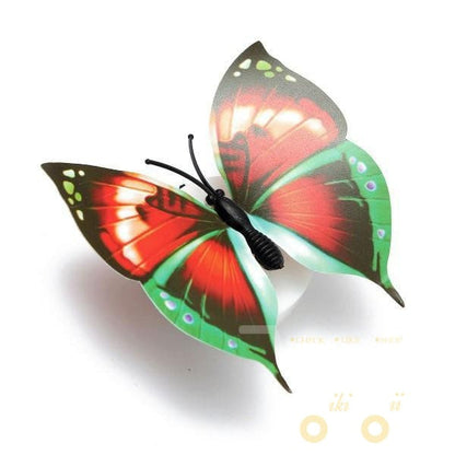 Butterfly LED Night Lights Wall Lamp ( 5 pieces ) - WikiWii