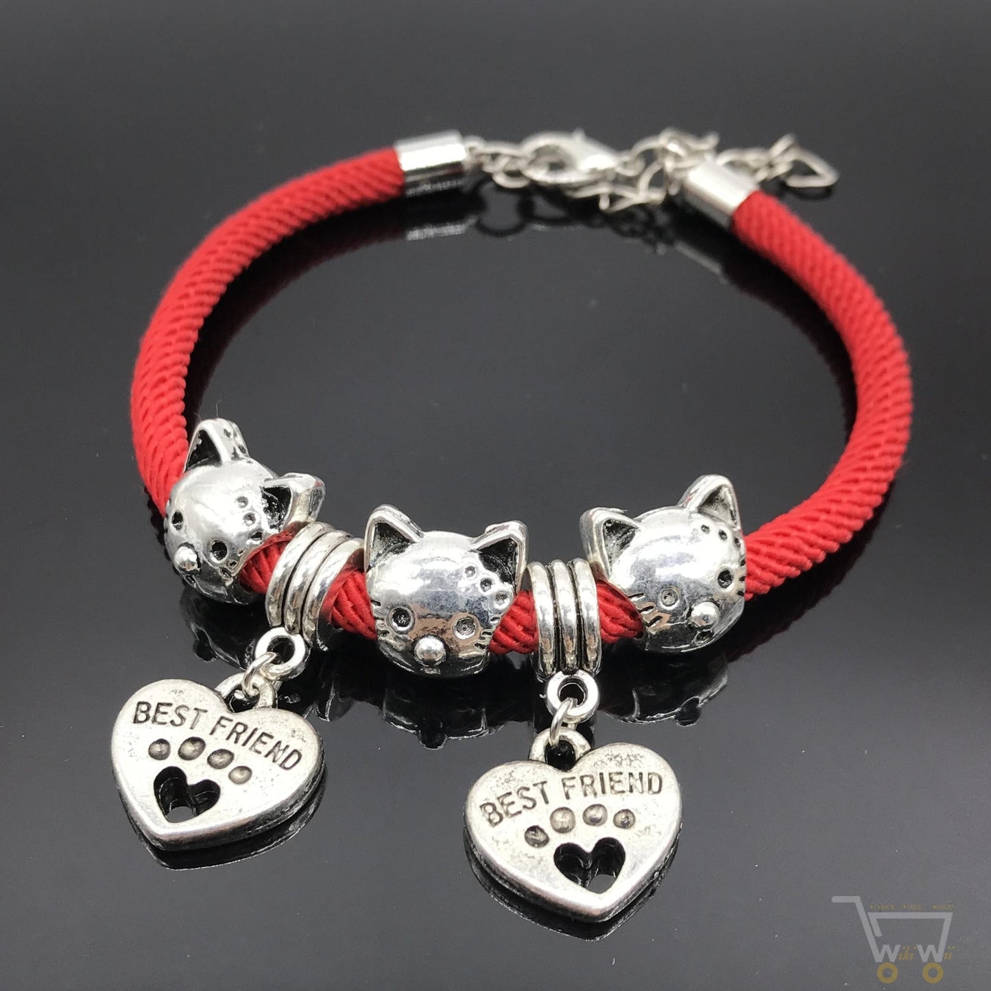 Cat best Friends bracelet - WikiWii