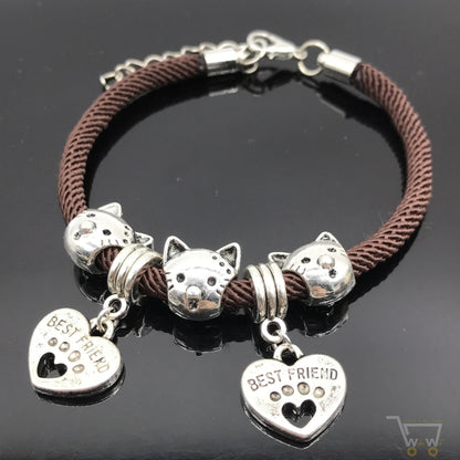 Cat best Friends bracelet - WikiWii