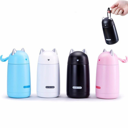 Cat shape Stainless Steel Thermos - WikiWii