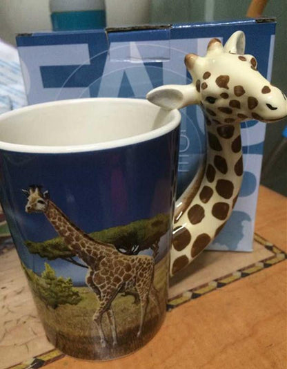 Ceramic Giraffe Mug - WikiWii