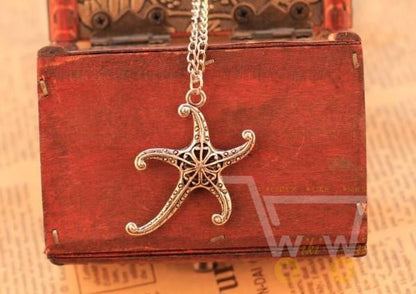 Chain Starfish Necklace - WikiWii