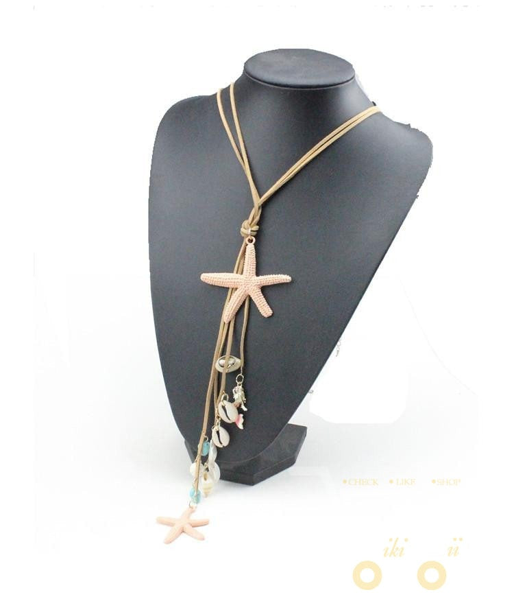 Charm Starfish Necklace - WikiWii