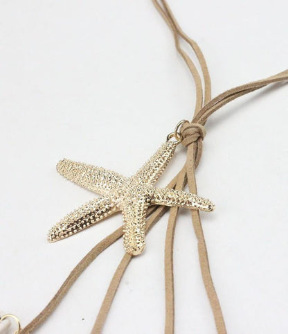 Charm Starfish Necklace - WikiWii