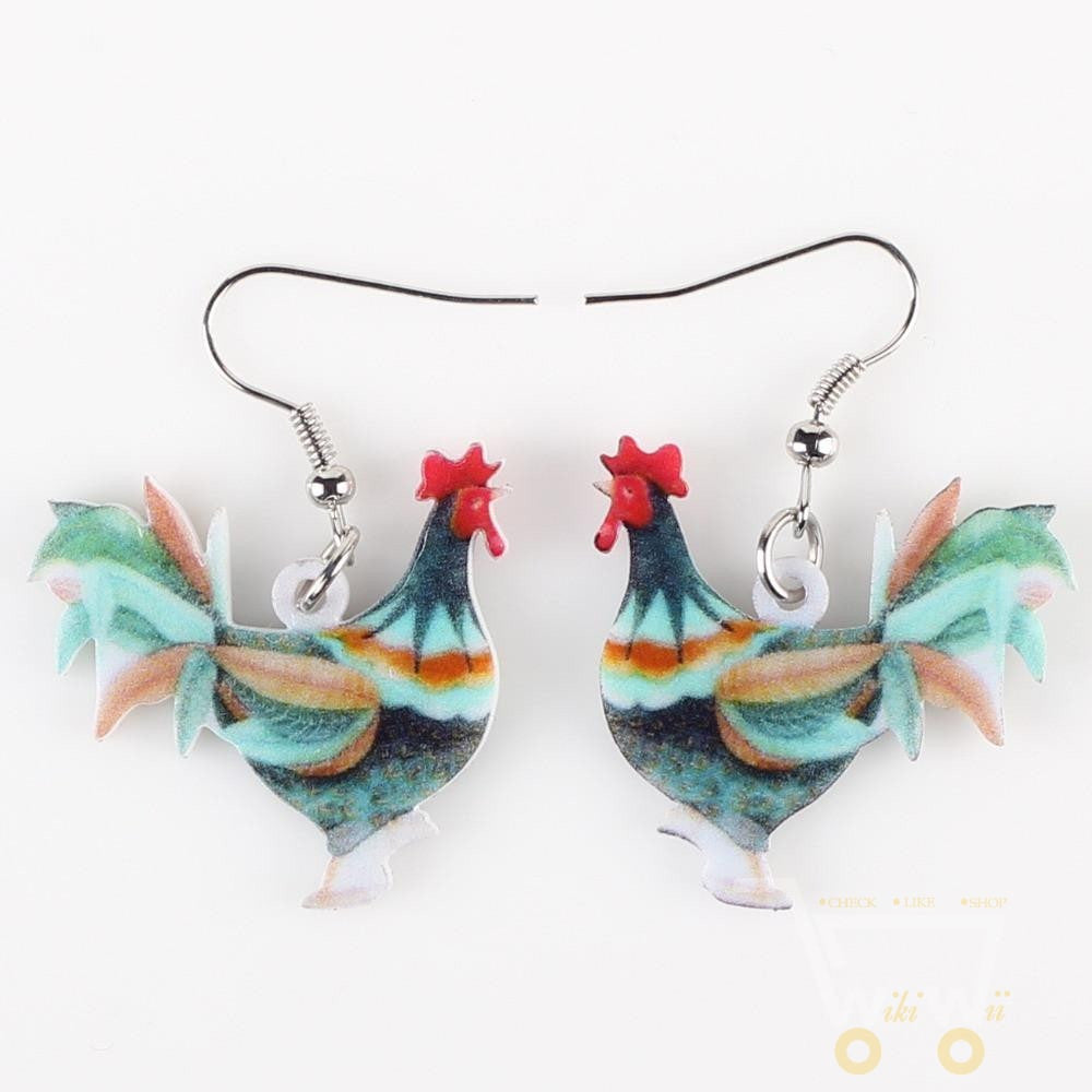 Chicken Earrings For Women - WikiWii