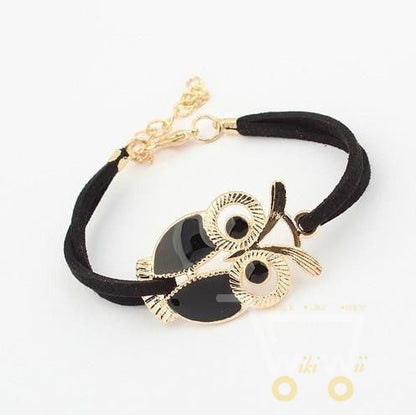 Colorful Owl Decorations Multi-layer Bracelet - WikiWii