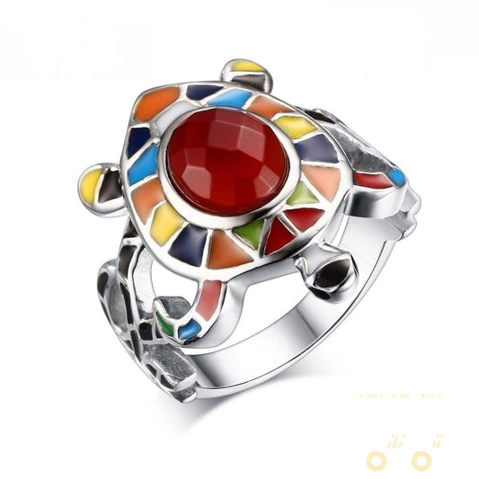 Colourful Turtle Ring - WikiWii