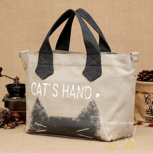 Cute CAT bags Women canvas - WikiWii