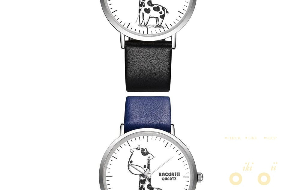 Cute Giraffe watch - WikiWii