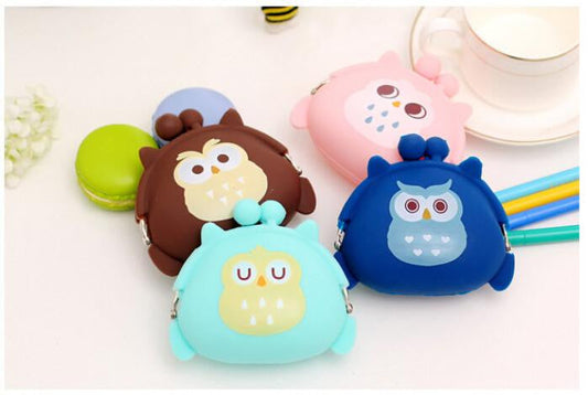 Cute Owl Coin Purse Wallet - WikiWii