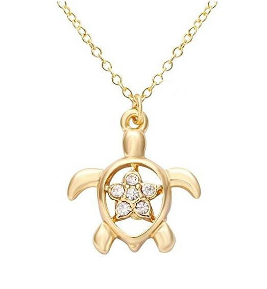 Cute star turtle design necklace - WikiWii