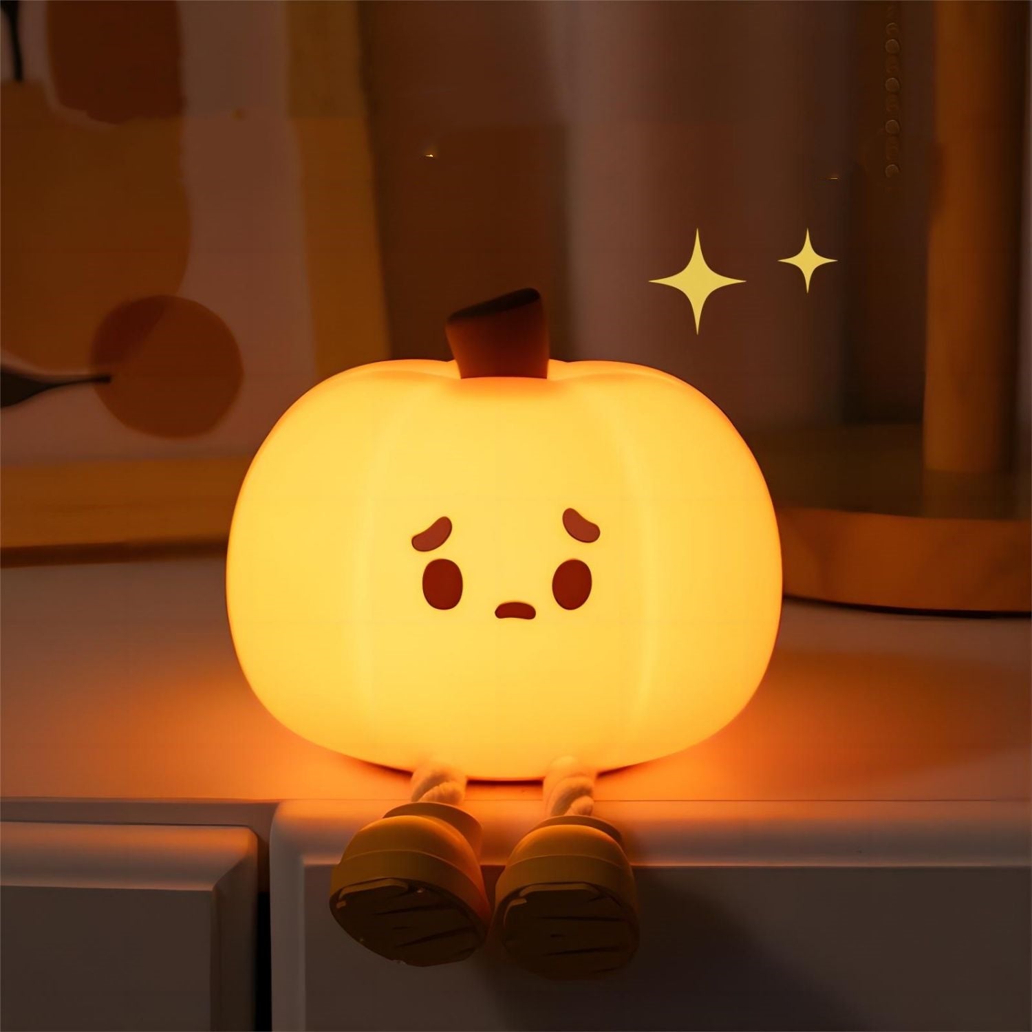 Kids Baby Halloween Pumpkin Night Light