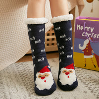 Navy Blue Santa