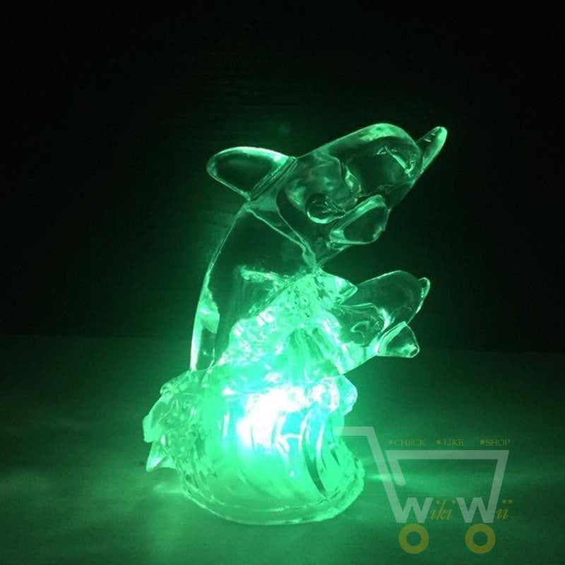 7 Changing Color LED Dolphin Night Light - WikiWii