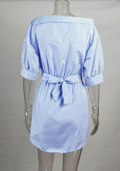 Elegant Blue  shirt - WikiWii