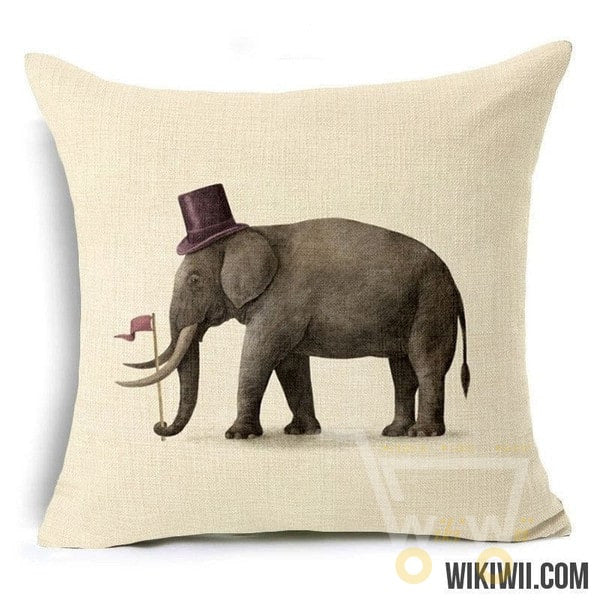 Elephant Pillow Case - WikiWii