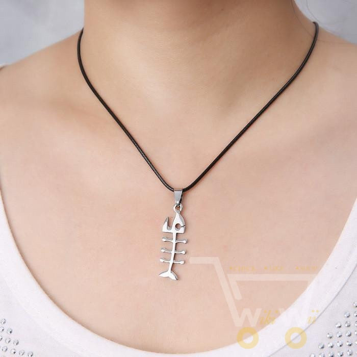 Fish Bone Stainless Steel Necklaces - WikiWii