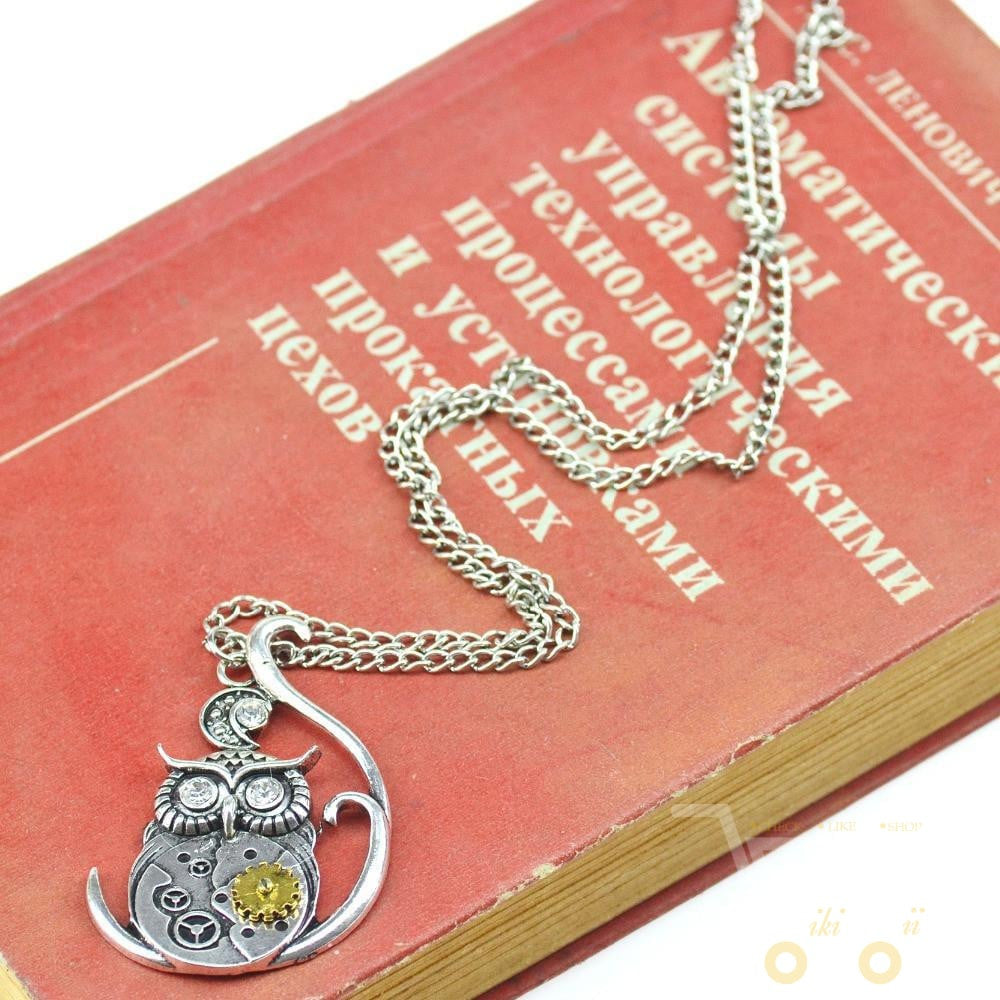 Gear Owl Necklace - WikiWii