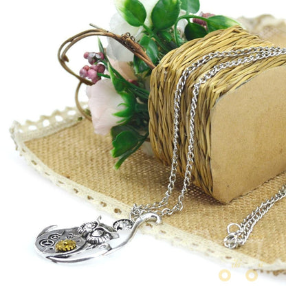 Gear Owl Necklace - WikiWii