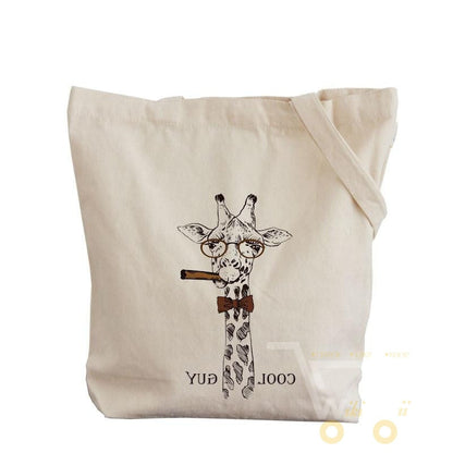 Giraffe Canvas Bag - WikiWii