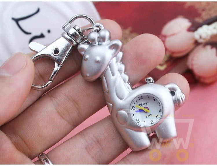 giraffe dolphin keychain watch - WikiWii