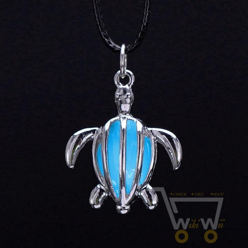 Glow in the Dark Turtle Necklaces - WikiWii