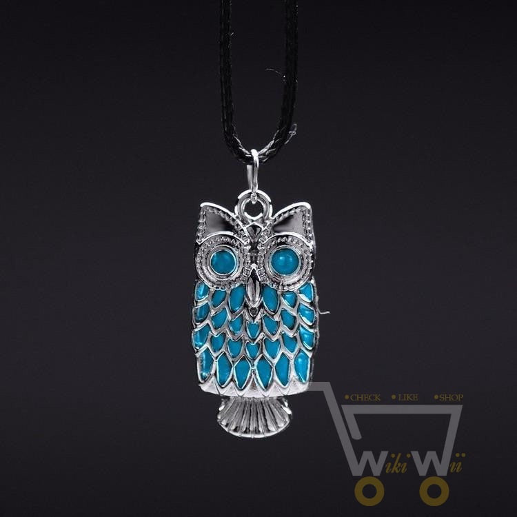 Glowing Owl Necklace - WikiWii