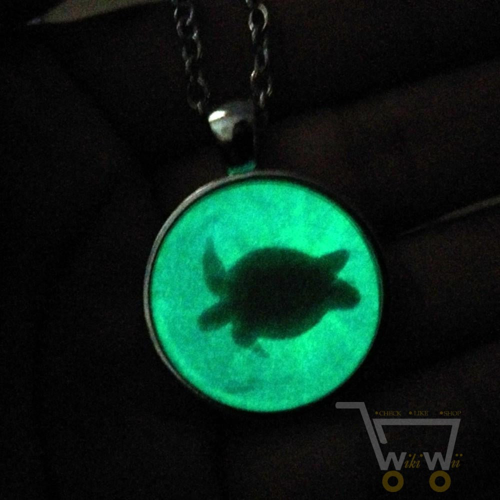 Glowing Turtle Necklace - WikiWii