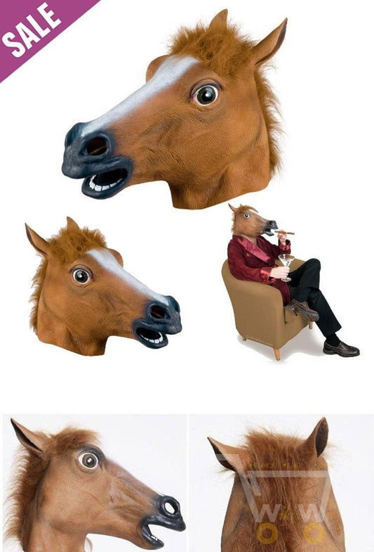 Halloween Horse Mask Head - WikiWii