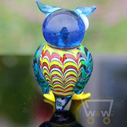 Handmade Owl Cute Glass - WikiWii