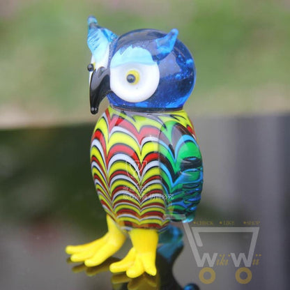 Handmade Owl Cute Glass - WikiWii