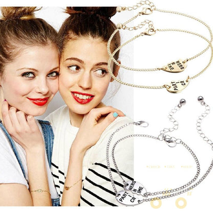 Hearts Friendship Bracelets- "Partners In Crime " - WikiWii