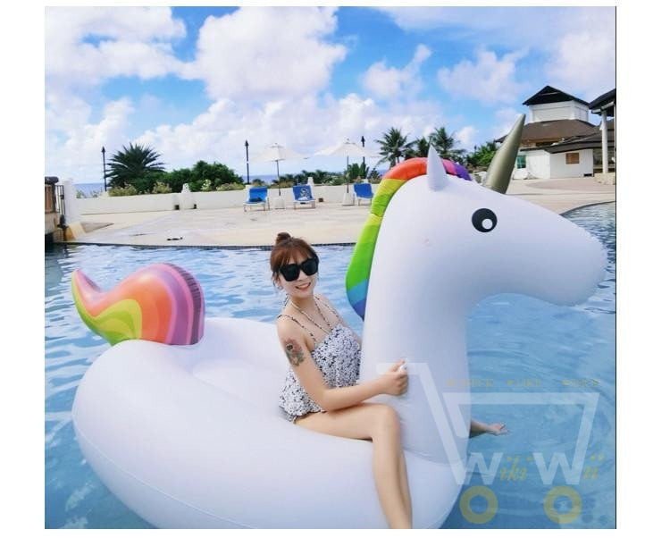 High Quality Inflatable Flamingo-Swan-Unicorn- Pool Float - WikiWii