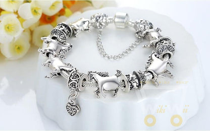 Horse Charm  Bracelet - WikiWii