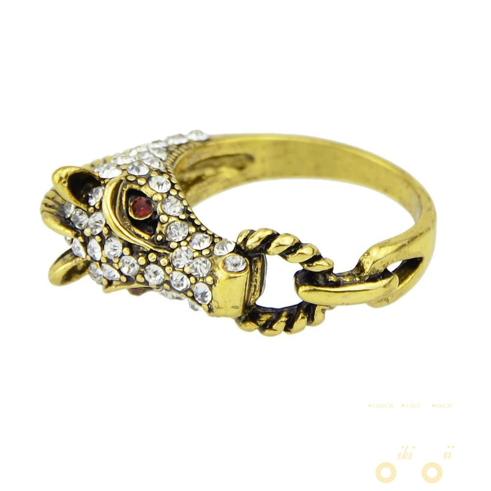 Horse Head Antique Gold Color - WikiWii