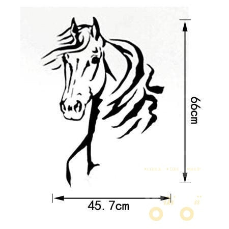 Horse Lovers Wall Sticker - WikiWii