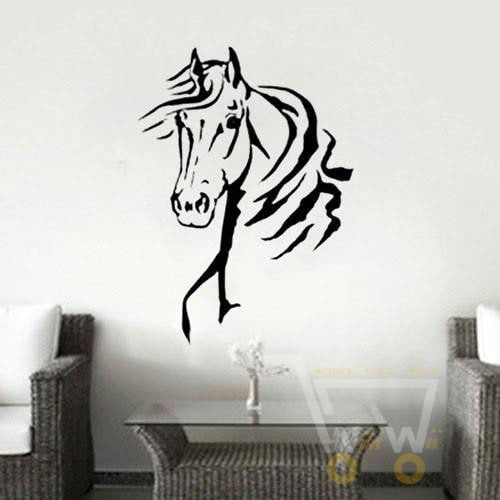 Horse Lovers Wall Sticker - WikiWii
