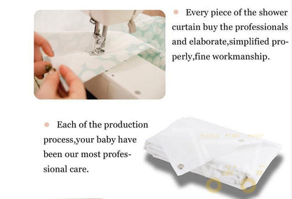 Horse Pattern Waterproof Curtain - WikiWii