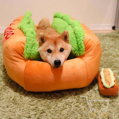 Hot Dog dog bed - WikiWii