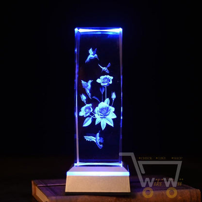 HUMMINGBIRD in crystal - WikiWii