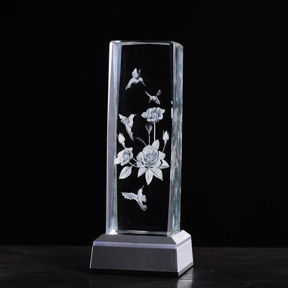 HUMMINGBIRD in crystal - WikiWii