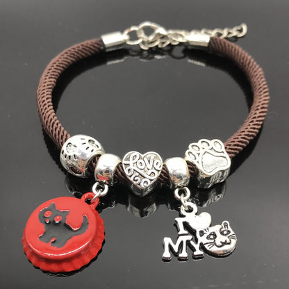 I love my cat bracelet - WikiWii