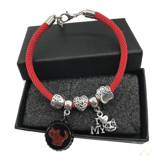 I love my cat bracelet - WikiWii