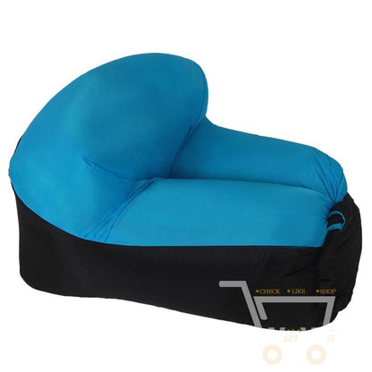 Inflatable Air Chair with Carry Bag - WikiWii